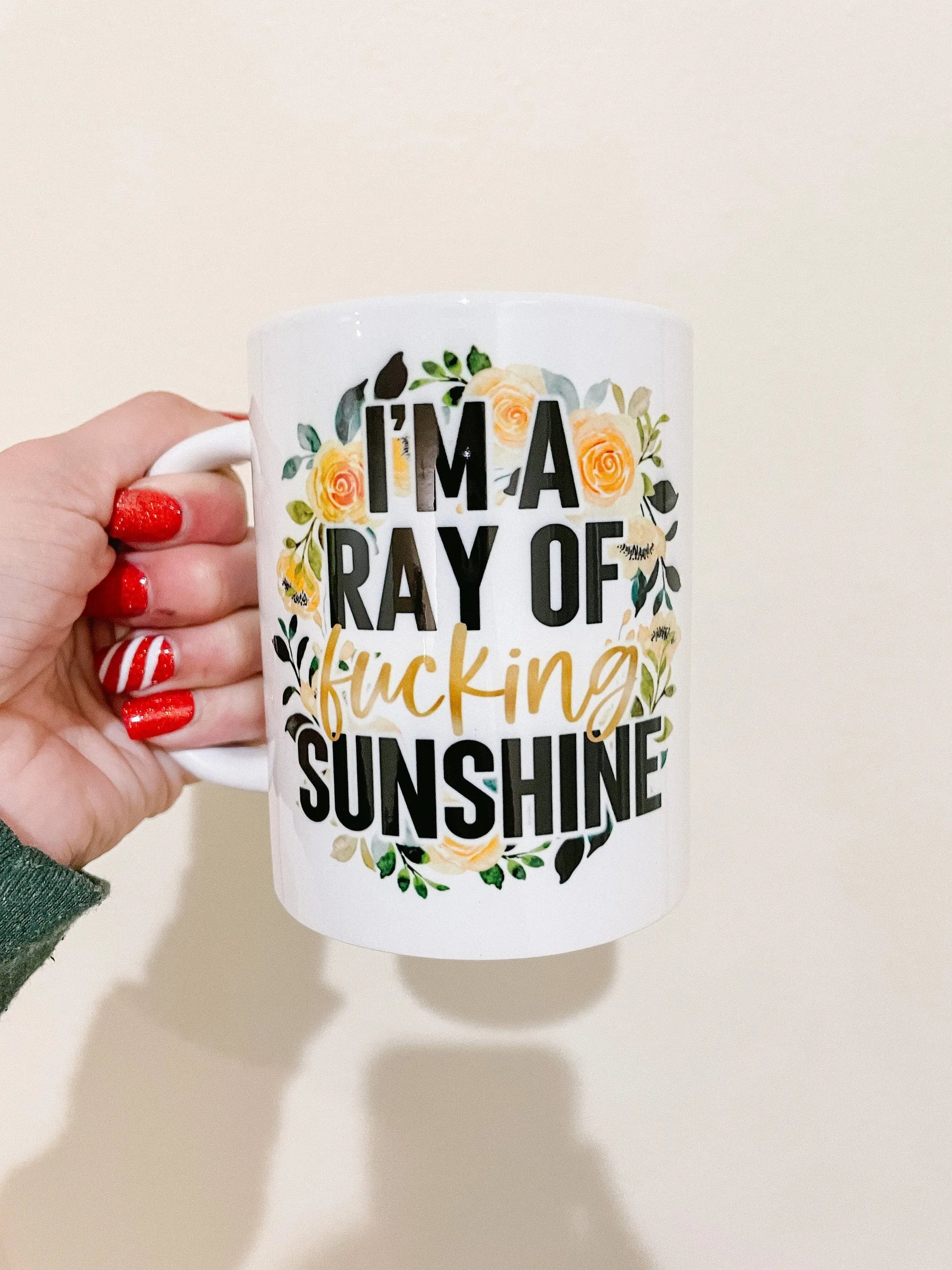 I'm a ray of F Sunshine/ Funny mug wolfsdencraftco