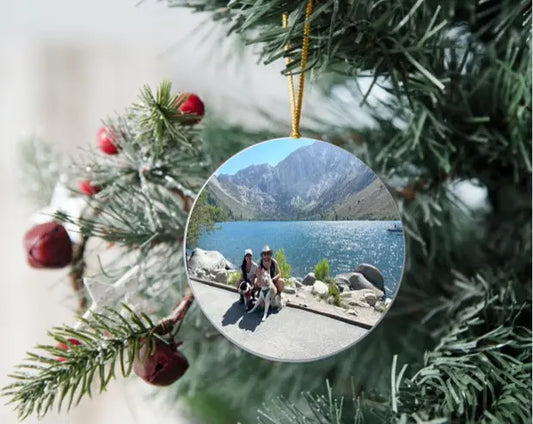 Personalized Photo Ornament wolfsdencraftco