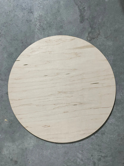 Wood round/ Wood round for glow forge/ blank round/ blank door hanger wolfsdencraftco