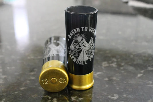 Shotgun Shell 12 Gauge Shot Glass Engraved/ Custom Shot Glass/ Hunting Shot Glass/ Bullet Shot Glass wolfsdencraftco